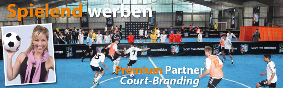 Courtbranding in der KiCKERWorld Courtbranding in der KiCKERWorld