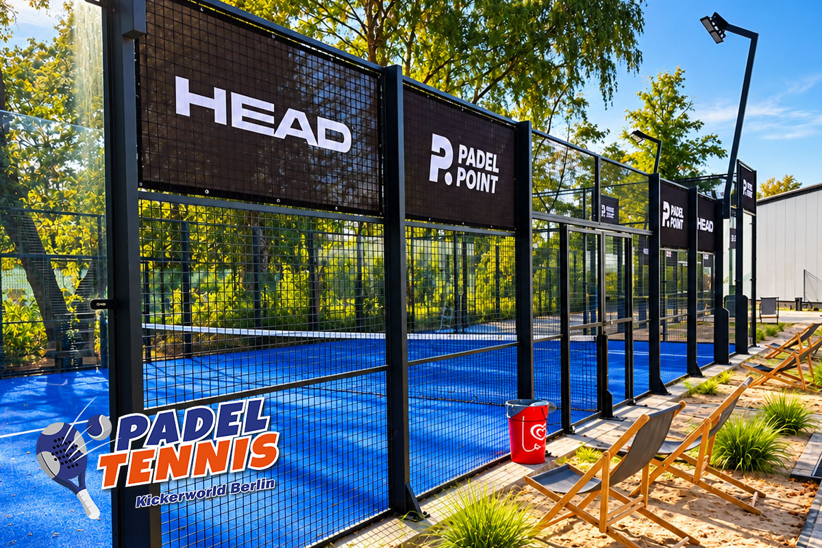 Outdoor-Padelplatz KiCKERWorld Berlin-Spandau 3