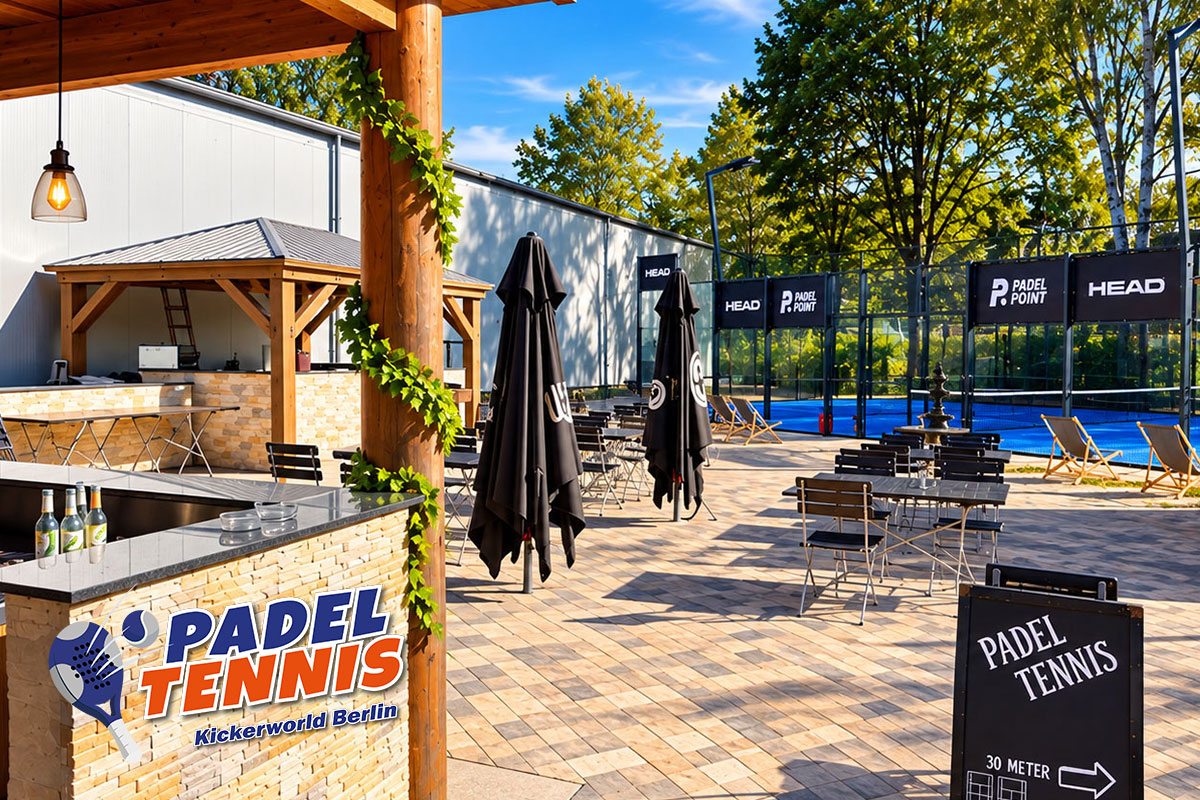Outdoor-Padelplatz KiCKERWorld Berlin-Spandau 6